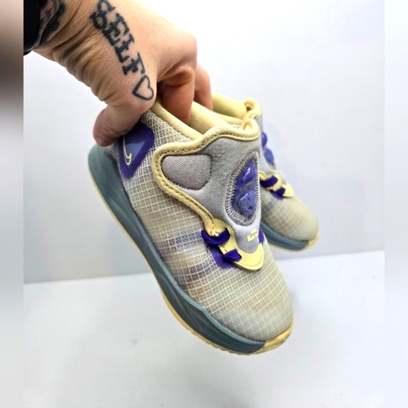 Nike Other - Nike | LeBron 19 TD 'Easter' pastel yellow sporty activewear sneakers Toddler 9